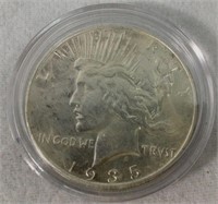U.S. 1935 Uncirculated Silver Dollar