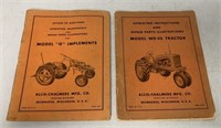 2 AC Operating Manual WD45 Tractor,Implement