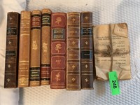 LOT OF VTG & ANTIQUE BOOKS