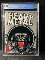 Heavy Metal 6 CGC 7.0 Classic Moebius Cover