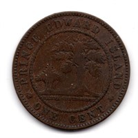 1871 PEI Large Cent