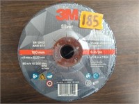 10-pc 3M Silver 6" Grinding Wheels