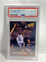 Vintage 1996 All Sport PPF #11 Kobe Bryant Card