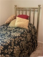 Twin Brass Bed