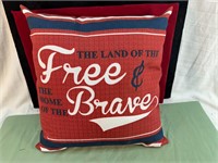 PATRIOTIC PILLOW