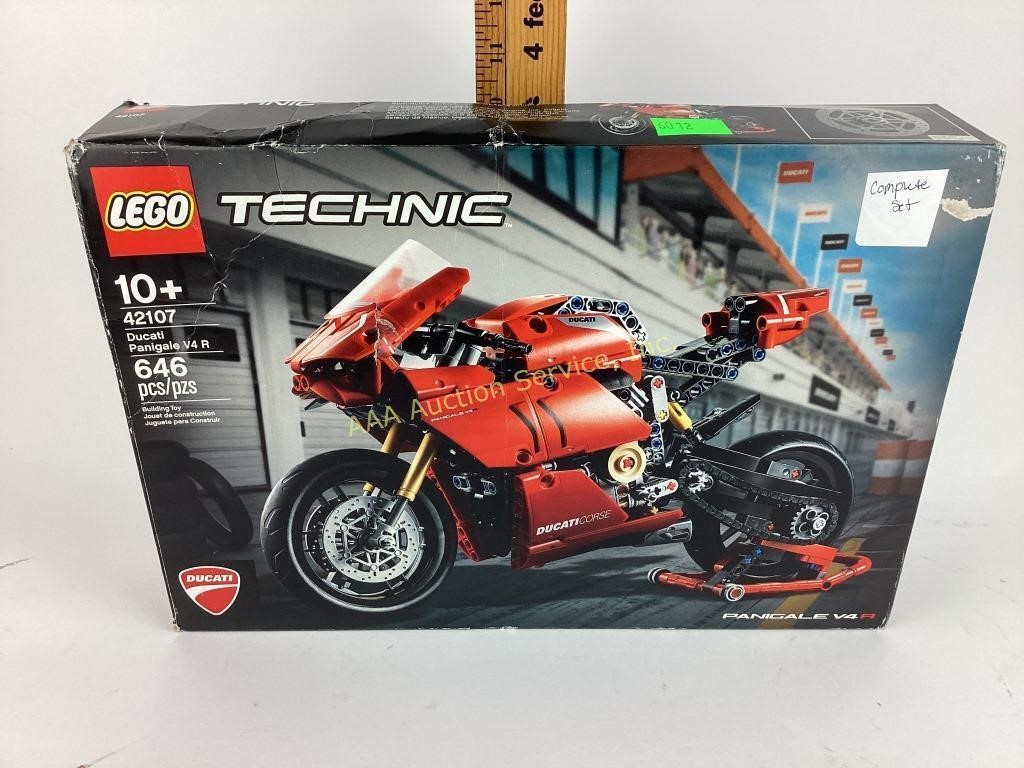 Lego technic series model number 42107. Complete