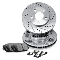 R1 Concepts Front Brakes and Rotors Kit |Front Bra
