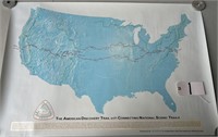 Early Roads American Discovery Trail Map