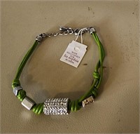 Lia Sophia Green Bracelet