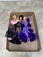 1958, 1978 and 1991 Barbies