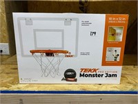 Tekk Monster Jam Mini Hoop 18"x12", New