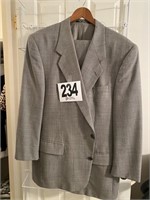 Man's Suit (Black & White Hounds Tooth)