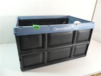 CleverMade Folding Storage Crate 62 L, No Lid