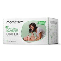 Momcozy Newborn Diapers, Natural Bamboo Diapers Hy