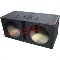 Dual 12 Inch Vented Speaker Box