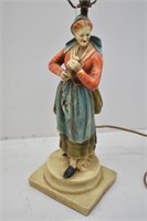 Lady Figurine Table Lamp