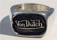 Jewelry Sterling Silver Von Dutch Ring