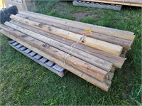 Assorted landscape timbers