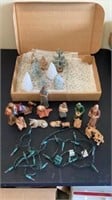 Nativity Set with Lights and Trees
Cow foot broke