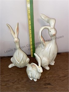 Rabbit figurines