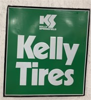 Kelly Springfield Tires metal sign