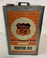 Phillips 66 5 gallon Motor Oil can