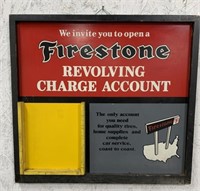 Firestone Revolving Charge Account sign