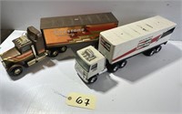 (2) NYLINT - SEMI TRUCKS