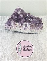 Amethyst Geode Weighs 2.12 Pounds