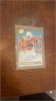 Colin Johnson DonRuss bronze autograph