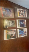 Lot of 6 Bob Feller Mike Schmidt George Brett