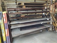 10’ - 7 shelf steel rack