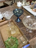 Candy bowls, and other misc glass decor