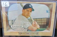 1955 BOWMAN ENOS SLAUGHTER #60 BASEBALL CARD