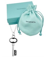 Tiffany & Co. Key Motif Necklace