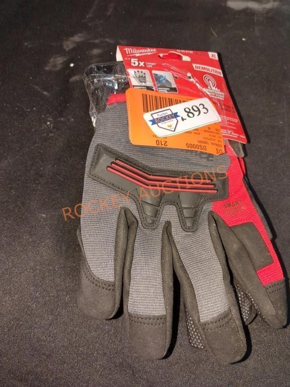 Milwaukee Demolition Gloves Size XL