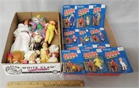 Vintage Dolls/Toys, In Package Annie Miniatures