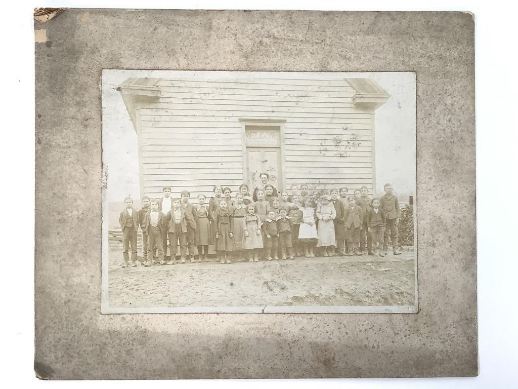 Antique School Group Photo