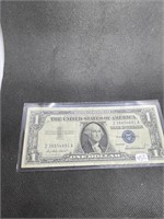 Rare 1957 Series $1 Silver Certificate XF High Gde