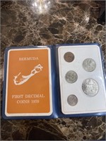 1970 First Decimal Coins Collection BERMUDA