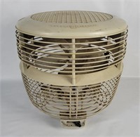 Vtg G E Hassock Floor Fan F18f3