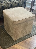 Small Ottoman with Storage 18” x 18” Square