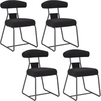 STARY Boucle Dining Chairs Set of 4
