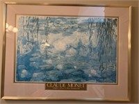 Claude Monet Framed Art