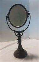 Antique Victorian Lady Vanity shaving mirror