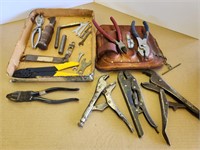 Misc Tool Lot Pliers, Wrenches