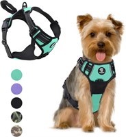 No Pull Soft Padded Reflective Pet Harness: Small