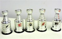 5 Miniature Stanley Cup Collectables