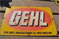 GEHL Bros MFC Sign (metal)