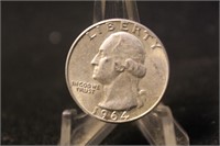 1964 Washington Silver Quarter